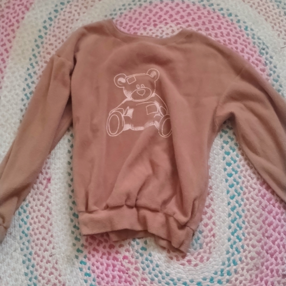 Teddy bear sweat shirt